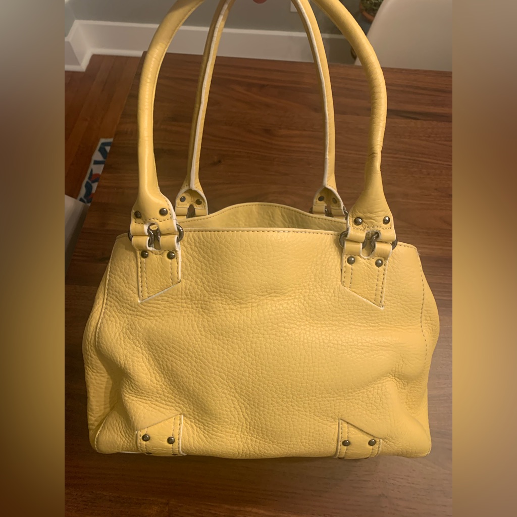 Cole Haan Yellow Satchel